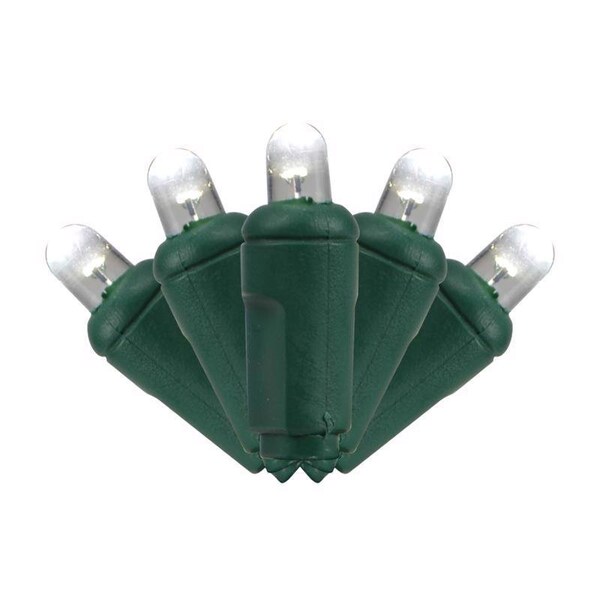 Celebrations Celebrations Platinum LED Mini Pure White 50 ct String Christmas Lights 25 ft. 5MM50PWA - main